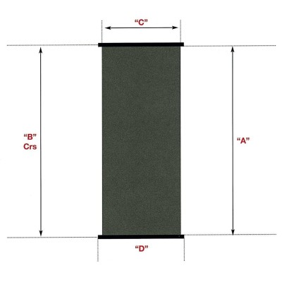 Solární kolektor SC 1,2 m x 2 m – plocha 2,4 m2