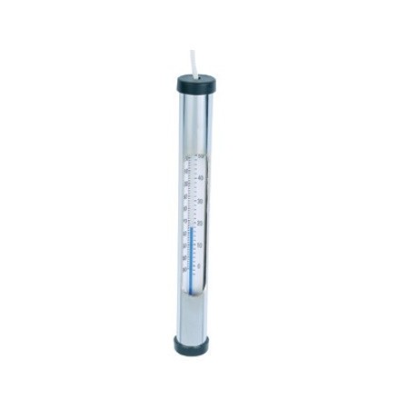 Teploměr neplovoucí chromovaný 17 cm
