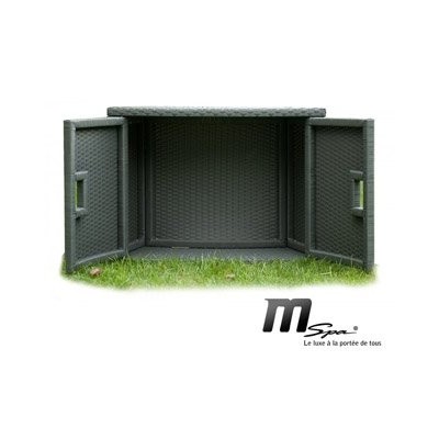 MSpa PVC proutěná úložná skříňka