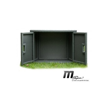 MSpa PVC proutěná úložná skříňka