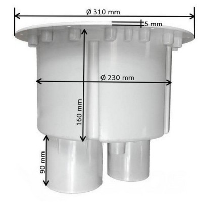 Předmontážní sada protiproudu FLOW JET 3000 - 400V