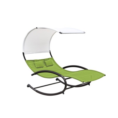 Vivere - Double Chaise Rocker # Green Apple