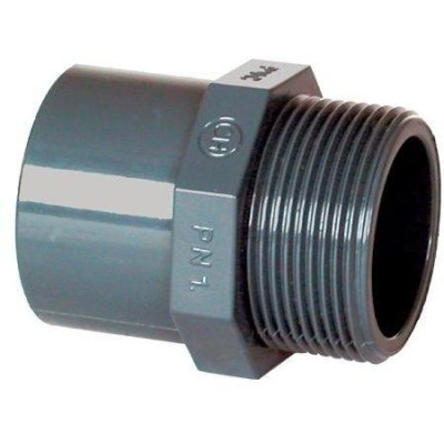 PVC tvarovka - Přechodka 32–25 x 3/4“ ext.