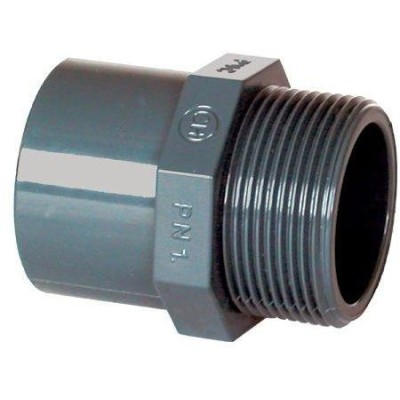 PVC tvarovka - Přechodka 40 32 x 3/4“ (vnější rozměr) 