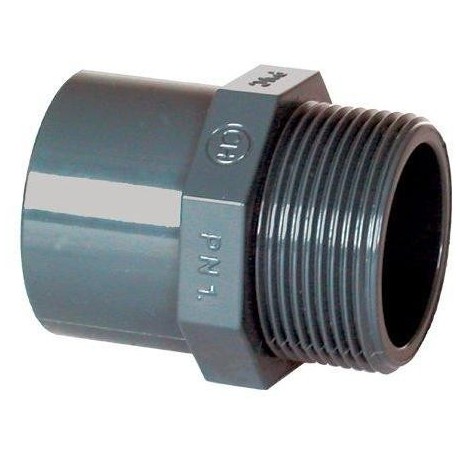 PVC tvarovka - Přechodka 40--32 x 1 1/4“ (vnější rozměr) 