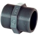 PVC tvarovka - Dvojnipl 1“ (vnější rozměr) 