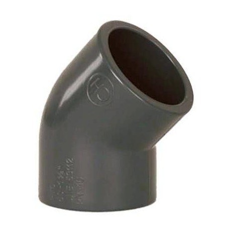 PVC tvarovka - Úhel 45° 20 mm