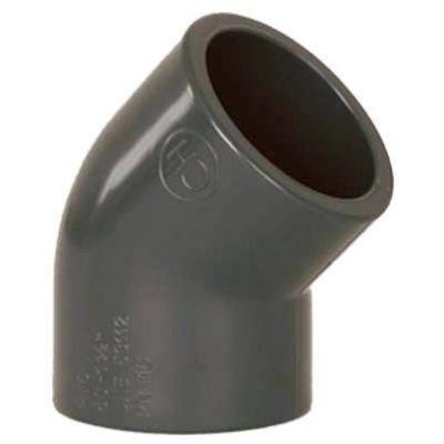 PVC tvarovka - Úhel 45° 90 mm