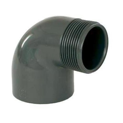 PVC tvarovka - Úhel 90° 63 x 2“ (vnější rozměr) 