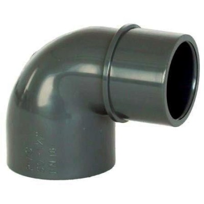 PVC tvarovka - Úhel 90° 63 int. x 63 ext.