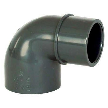 PVC tvarovka - Úhel 90° 63 int. x 63 ext.