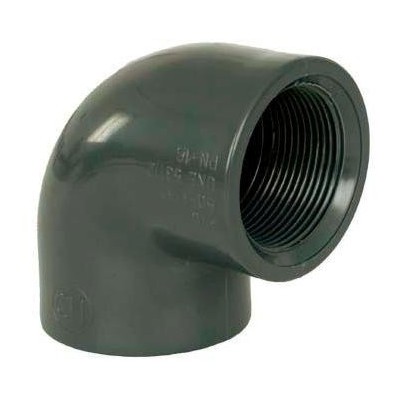PVC tvarovka - Úhel 90° 1 1/2“ (vnitřní rozměr) x 1 1/2“ (vnitřní rozměr) 