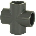 PVC tvarovka - Kříž 25 mm