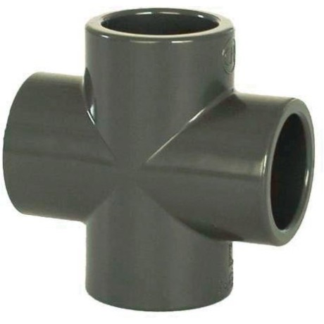PVC tvarovka - Kříž 32 mm