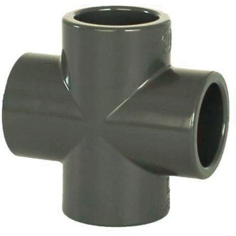 PVC tvarovka - Kříž 63 mm