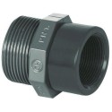 PVC tvarovka - Redukce 1/2“ (vnější rozměr) x 3/8“ (vnitřní rozměr) 