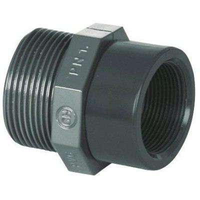 PVC tvarovka - Redukce 1/2“ (vnější rozměr) x 3/8“ (vnitřní rozměr) 