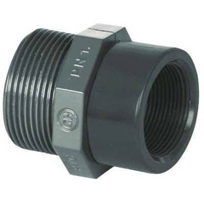 PVC tvarovka - Redukce 1 1/4“ (vnější rozměr) x 1“ (vnitřní rozměr) 