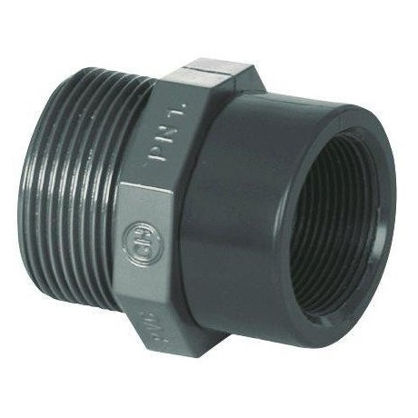 PVC tvarovka - Redukce 2“ (vnější rozměr) x 1 1/2“ (vnitřní rozměr) 