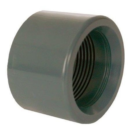PVC tvarovka - Redukce krátká vkládací se závitem 110 x 3“ (vnitřní rozměr) 