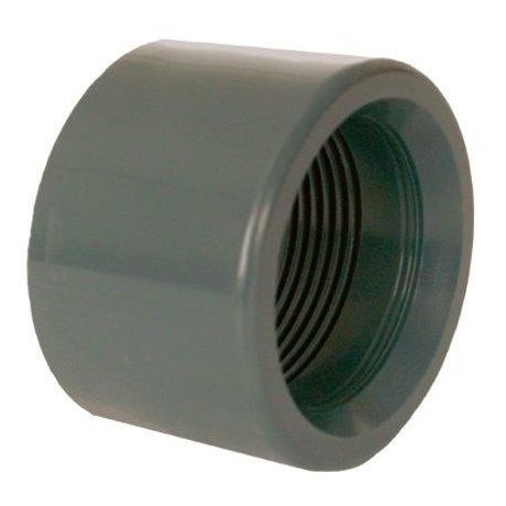 PVC tvarovka - Redukce krátká vkládací se závitem 32 x 3/4“ int.