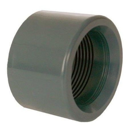 PVC tvarovka - Redukce krátká vkládací se závitem 50 x 1 1/4“ (vnitřní rozměr) 