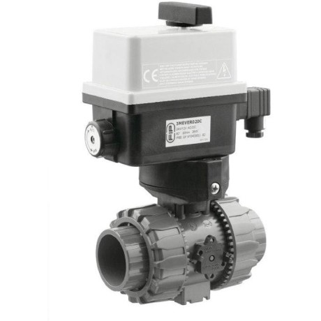 Kulový el dvoucestný ventil 50 mm, 230 V, FIP pro solární systémy