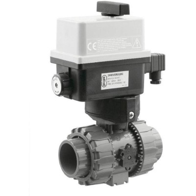 Kulový el dvoucestný ventil 63 mm, 230 V, FIP pro solární systémy