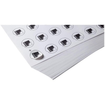 Nálepky pod průhledné víčko Easyfit d 63 mm, 40 kusů