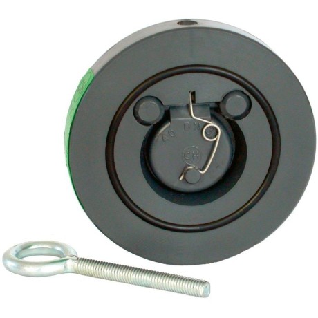 Zpětná klapka s pružinou 140 mm
