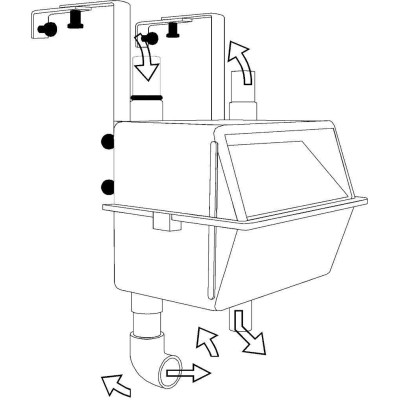 Skimmer závěsný