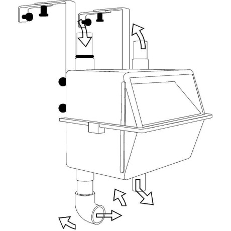 Skimmer závěsný