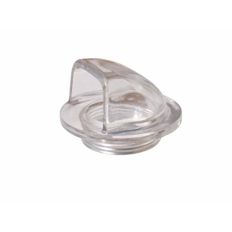 Vtoková mušle transparentní, 11/2“