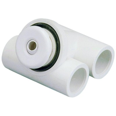 Hydromasážní tryska - Mikrotryska ABS (bílá), průměr  otvoru 12 mm