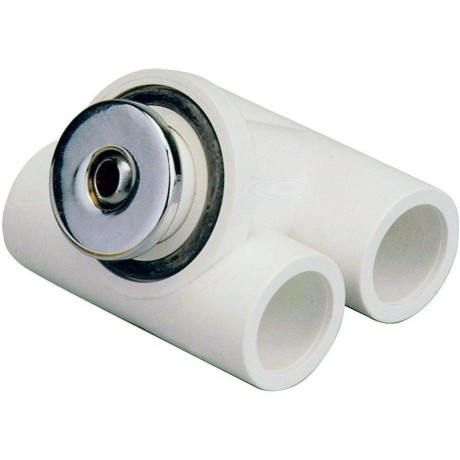 Hydromasážní tryska - Mikrotryska ABS (chrom), průměr  otvoru 12 mm