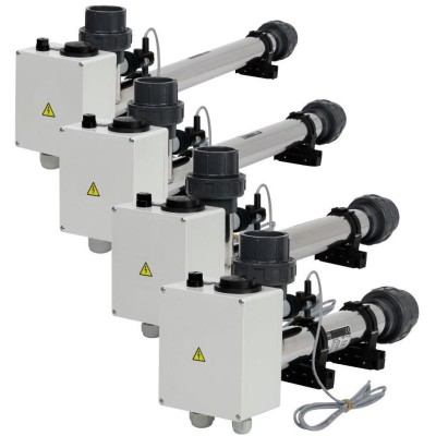 Topení EOVk-3, 3 kW 230 V, nerez, s el průtokovou klapkou