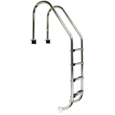 Žebřík nerez Standard s pouzdrem 4 stupňový, AISI 304