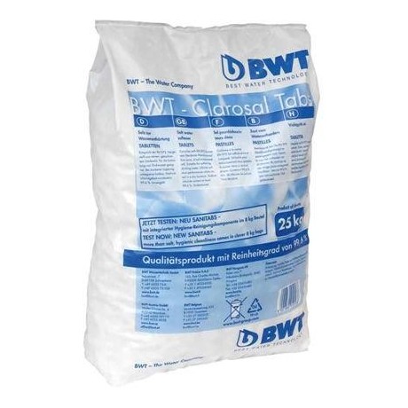 Regenerační sůl do změkčovače, 25 kg