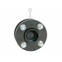 Zpětná klapka s pružinou a přírubou 50 mm