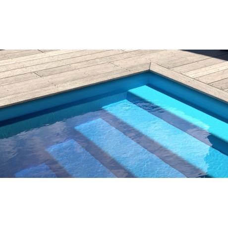 Fólie pro vyvařování bazénů - AVfol Master - Modrá; 1,65m šíře, 1,5mm, metráž
