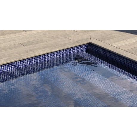 Fólie pro vyvařování bazénů - AVfol Decor - Mozaika Aqua; 1,65m šíře, 1,5mm, metráž