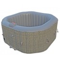 Mobilní (nafukovací) vířivka Belatrix Luxury 125 Rattan