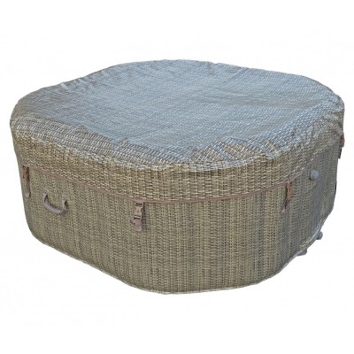 Mobilní (nafukovací) vířivka Belatrix Luxury 125 Rattan