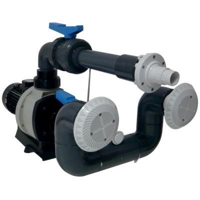 Protiproud COMPASS - 66m3/h, 400V, 2,6kW - Komplet Single Jet