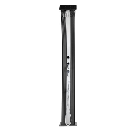 Solární sprcha DADA CURVE antracit/inox