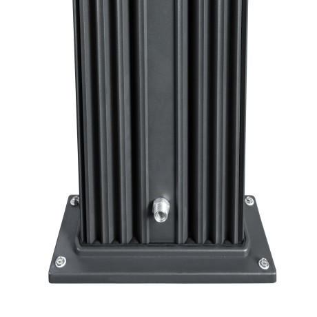 Solární sprcha DADA CURVE antracit/inox