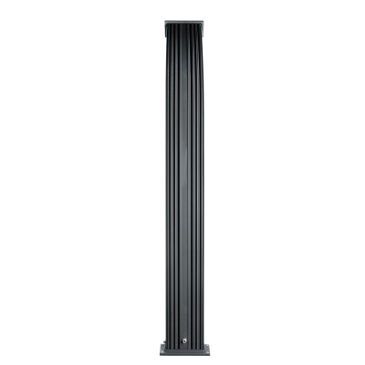 Solární sprcha DADA CURVE antracit/inox