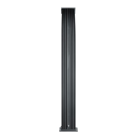 Solární sprcha DADA CURVE antracit/inox