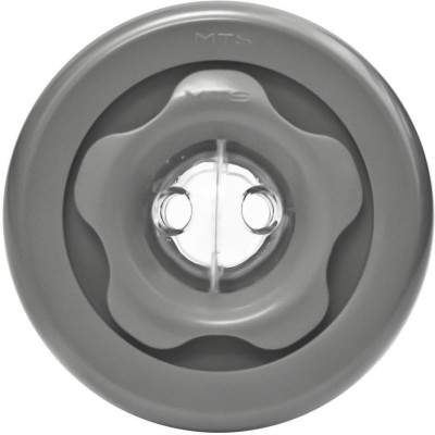 Vtoková tryska Duo 2x8mm ABS - Šedá