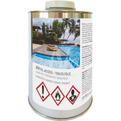 AVFol - tekutá PVC fólie - Modrá, 1kg 